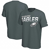 Philadelphia Eagles Nike Sideline Line of Scrimmage Legend Performance T-Shirt Midnight Green,baseball caps,new era cap wholesale,wholesale hats